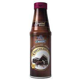 Fabbri Gourmet Sauce, Chocolate, Flavoring Sauce for Gelato and Desserts, Made in Italy, 33.5 ounce bottle