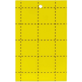 Catchmaster 36 Count - Double Sided Yellow Sticky Card Flying Indoor / Outdoor Insect Trap - Plant Protection - Pest Monitor Bug Catcher - Fungus Gnat Sticky Trap