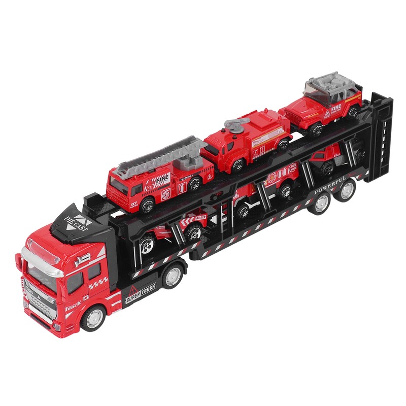 32cm Car Carrier Truck for Boys with 6 Small Car