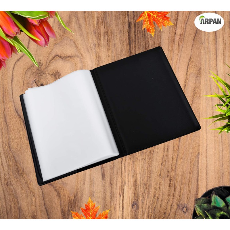 A4 Presentation Display Book - Black File Folder - Storage
