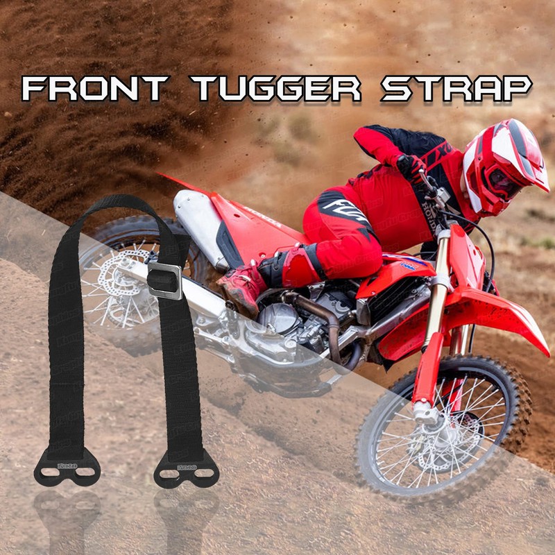 Front Adjustable Rescue Strap for Dirtbikes Motocross Enduro Supercross Universal
