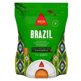 Delta Cafés Brazil Ground Coffee, Smooth and Delicious Medium Roast Coffee, Espresso Machine Compatible, Universal Grinding 7.76 Ounces (Pack of 3)