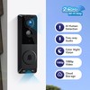 Smart Wireless Doorbell Camera, Security Video Doorbell Camera with Chime,