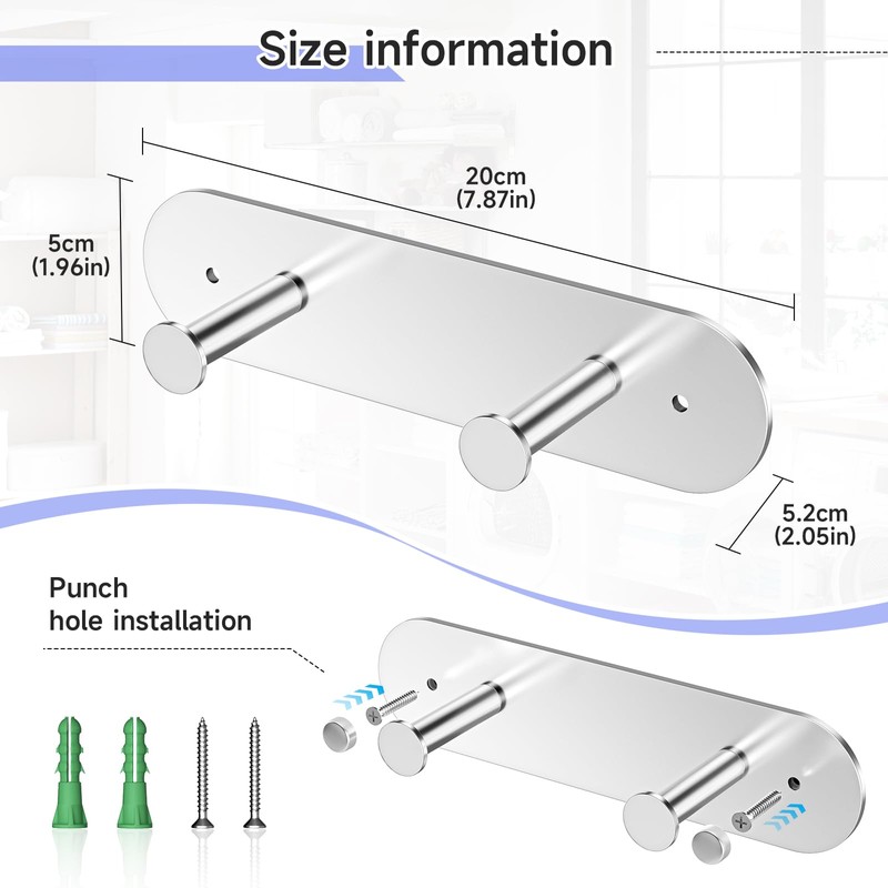 Ironing Board Hanger Wall Mount, Ironing Board Holder for Storage