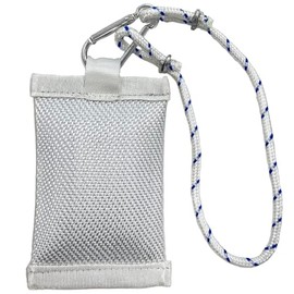 FLAGWIN Flag Weights 1 LB, Curtain Weights, Flag Weights for Bottom of Flag Outdoor, Flag Weight for Windy Flag Location Keeps Flag from Sliding up, with a Carabiner