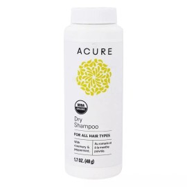Acure Dry Shampoo 1.7 Ounce Refreshing Clean Hair Without Water