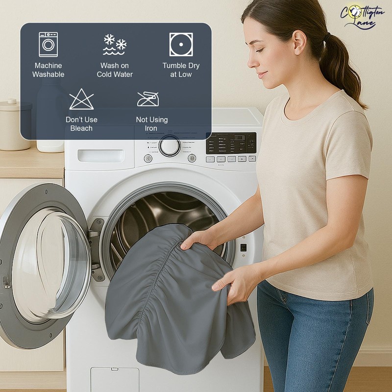 Cottington Lane Split California King Fitted Sheets for Adjustable Beds,