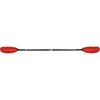 ADVANCED ELEMENTS 4-Part Fiberglass Kayak Paddle, Black/Red