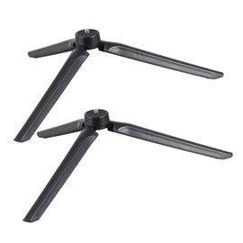 Operitacx 2 Stücke Faltbares Tischstativ Schraube für Kameras Smartphones Fülllichter für Fotografie Live Streaming Tischoberflächen