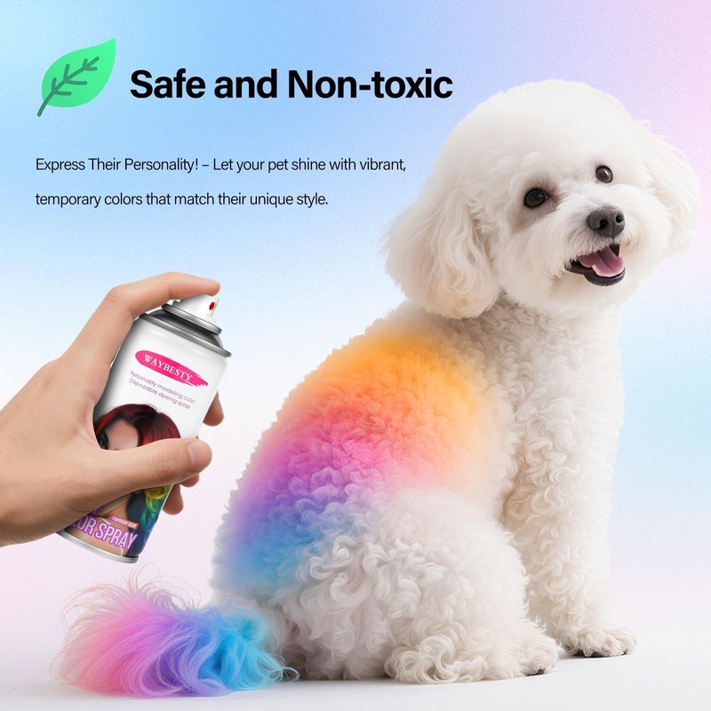 Temporary Hair Green Color Spray for Kids Women Men (Green,