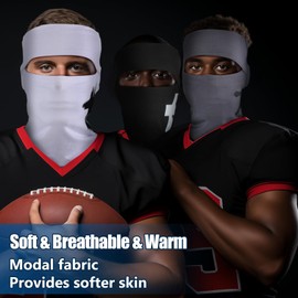 Eurzom 3 Pcs Open Top Balaclava Face Masks Ski Masks Empty Top Full Face Cover Windproof Wicking Summer UV Protection () Multi