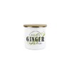 Purely Home Ginger Green Herbs Storage Canister - White And