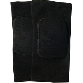 pont du monde Knee Pads, Knee Supporter, Knee Protector, Pad, Elastic, Unisex, Set of 2, Black, L