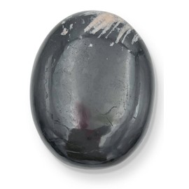 Wholesalegemshop Black Tourmaline(Natural) Gemstone Carved Palm Stone/Pocket Palm Stone/Reiki Healing & Crystal Grid for Natural Body Chakra Balancing