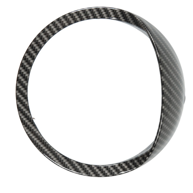 Motorcycle Speedometer Intrument Gauge Bezel Cover Trim Carbon Fiber Style