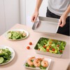 3 Pieces Stainless Steel Crisper Box, Refrigerator Crisper Food Storage
