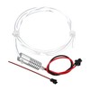 PATIKIL 3mm 1m PMMA Side Glow Fiber Optic Cable Kit,