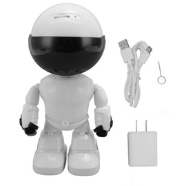 Indoor Security Camera Multifunction HD 1080P Motion Detection Alarm 2 Way Talk WiFi Camera for Baby Nanny Pet 100‑240V US Plug