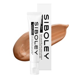 SIBOLEY Chevrolet BB Cream Dark Men's 1.1 oz (30 g) SPF20 PA++ (Color: Black, Sports, Wheat Skin, Acne, Blue Mustache Foundation, Made in Japan, Dark for Men)