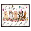 God Says You Are Dog Wall Decor - Bible Verses,
