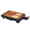 MegaChef Electric Grill with Copper Non-Stick Coating, Adjustable Temperature Control