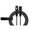 KIRLIN Cable MPC Cable de micrófono, XLR, negro, 25 pies
