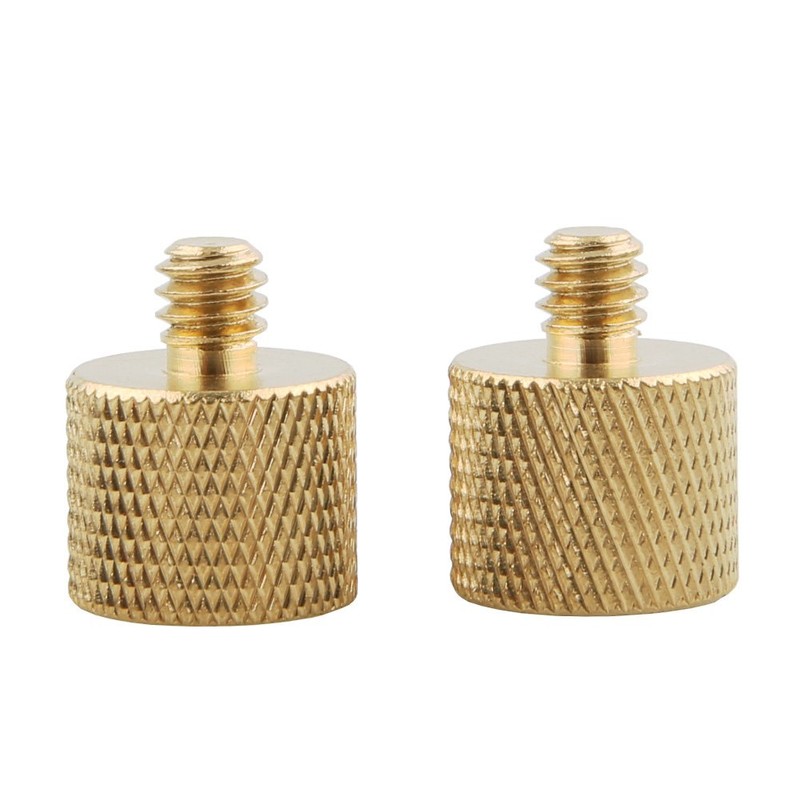 NICEYRIG Camera Screw Adapter Screw Adapter (1/4 Male to 3/8