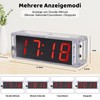 ElektoLoter LED Digital Clock Soldering Kit, 4-Digit DIY Alarm Clock