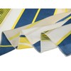 Allegra K Women's Striped Scarf, Neckerchief, Square Scarf, Hair Decoration,