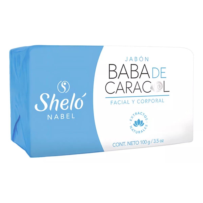 Sheló Nabel Baba De Caracol Shelo Jabón 100 Gramos 3