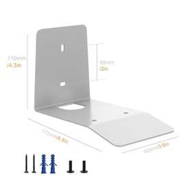 Monzlteck Wall Mount Bracket for Sonos Era 300 (WSE300) White