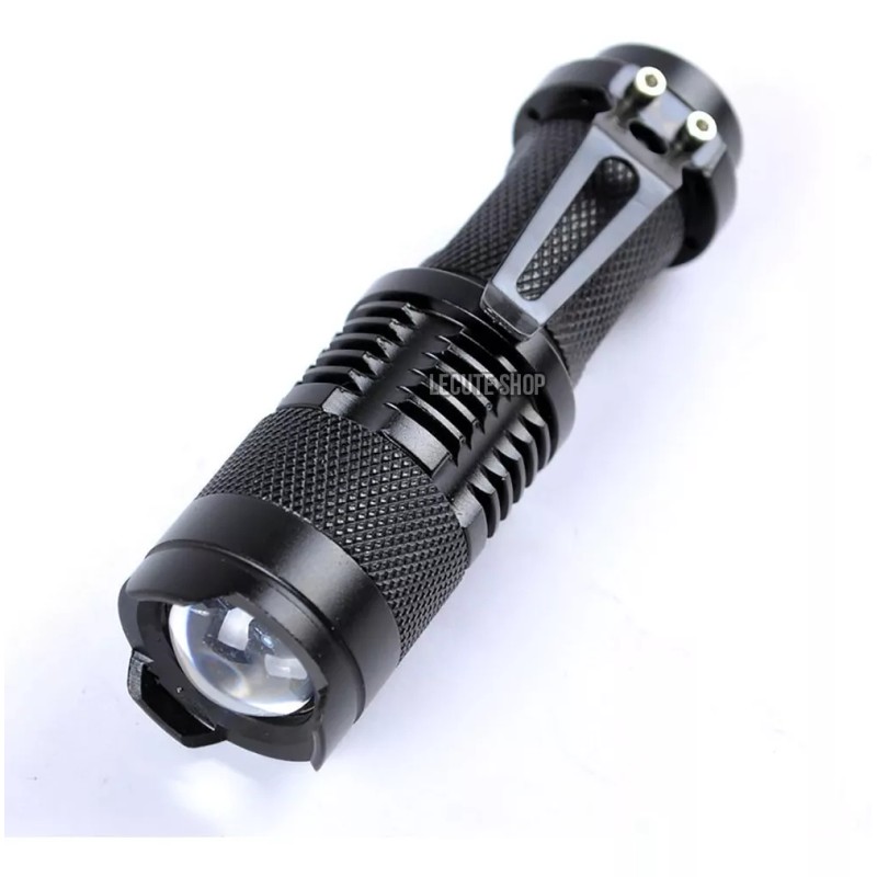 Led Lampara Tactica Uv Luz Negra Led Q5 1200 Lumens