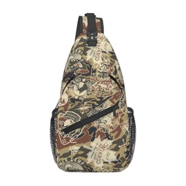 Sling Bags For Men Women Crossbody Shoulder Bags Sling Backpacks Chest Bag Outdoor Daypacks Gym Cycling Travel Hiking