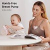 Tsrete Double Wearable Breast Pump Electric Hands-free 2 Modes Milk