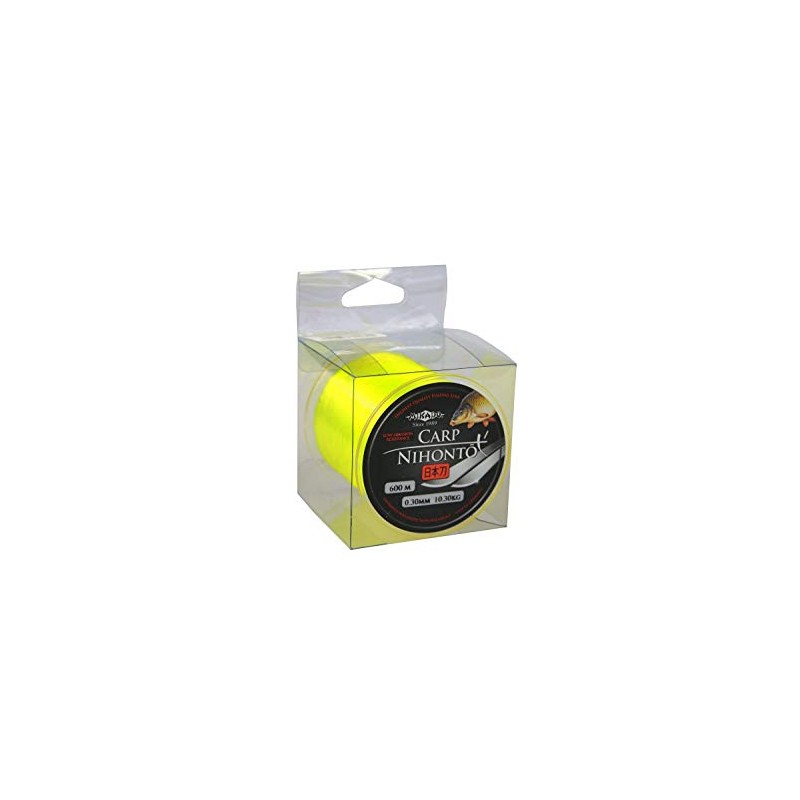 NIHONTO CARP Fluo Yellow Monofilament Very Smooth Fishing Line Carp