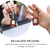 FSTURIOS Car Keychain, 3D Cooper Car Model Key Chain Decorated