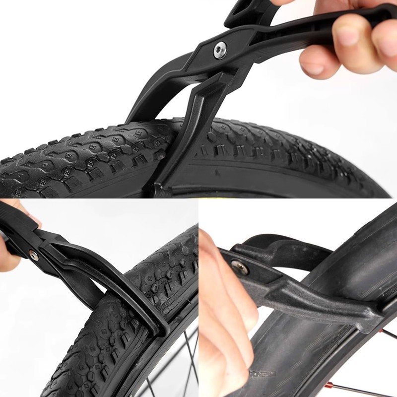 YONGDING 自転車タイヤレバー タイヤ取り外しクランプ タイヤ脱着工具 タイヤ取り付け工具 タイヤ交換用ツール タイヤリムーバー タイヤインストール 自転車用ペンチ マウンテンバイク