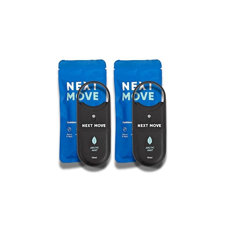 Next Move Probiotic Breath Spray - Arctic Mint 2-Pack