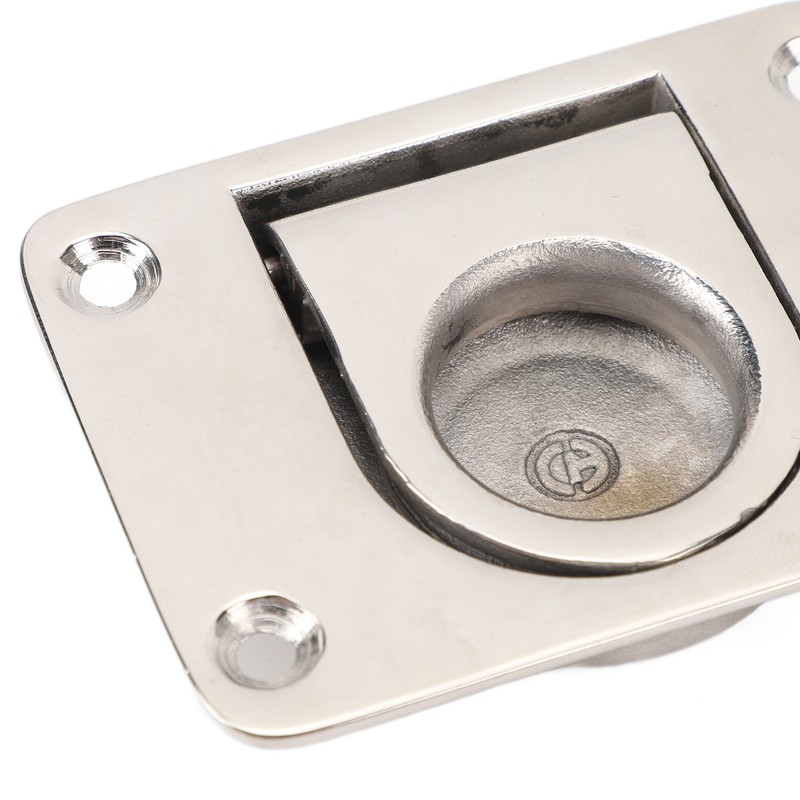 Flush Ring Pull Handle 316 Stainless Steel Rustproof Long Lasting