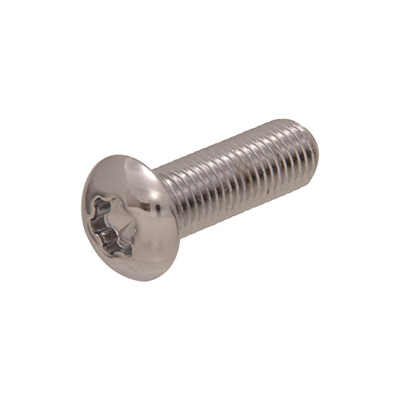 The Hillman Group 943397 Chrome Button Head Cap Screw, 5/16-24