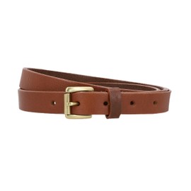 Gusti Genuine Leather Belt - Birgit Belt Leather Belt with Golden Buckle Simple Women's Brown 90 cm, brown