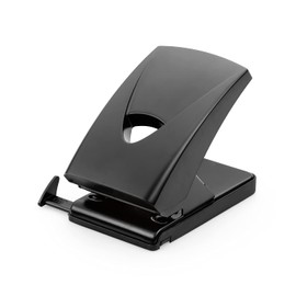 Vantage P 40 Office Hole Punch 16 Sheets with DIN Stop Rail Black
