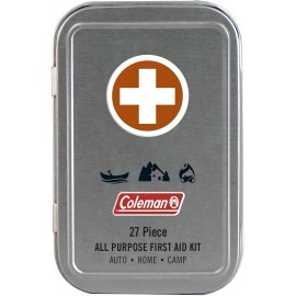 Coleman All Purpose Mini First Aid Kit - 27 Pieces & Emergency Blanket