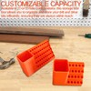 Drill Bit Organizer Screwdriver Bits Holder Storage Tool Box -