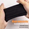 Black Suede Fabric Wrap for Car Interior, 17in x 70in