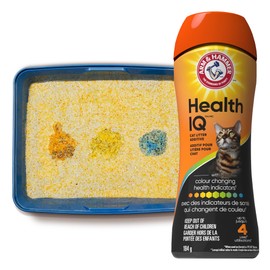 ARM & HAMMER Health IQ Health-Monitoring Cat Litter Additive, with Color Changing Health Indicators, 184G
