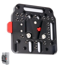 NICEYRIG V Dock Mounting Plate Quick Release Plate for Ursa Mini Sony FS7 FS5 DJI Ronin M/MX