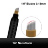 Professional Black Disposable Microblading Pens Hand Tools with Blades for