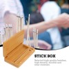 Healeved Sandalwood Incense Stick Box Portable Storage Container with Craftsmanship