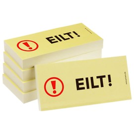 PRICARO Rush Sticky Notes 100 Sheets Pack of 5